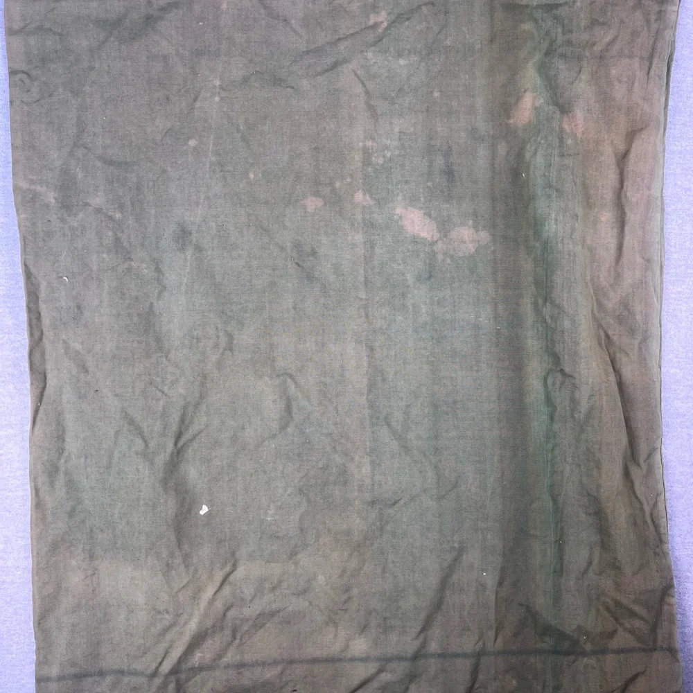 Vintage Military Sack‎ Unknown Era OD Green WW2 Korean Vietnam